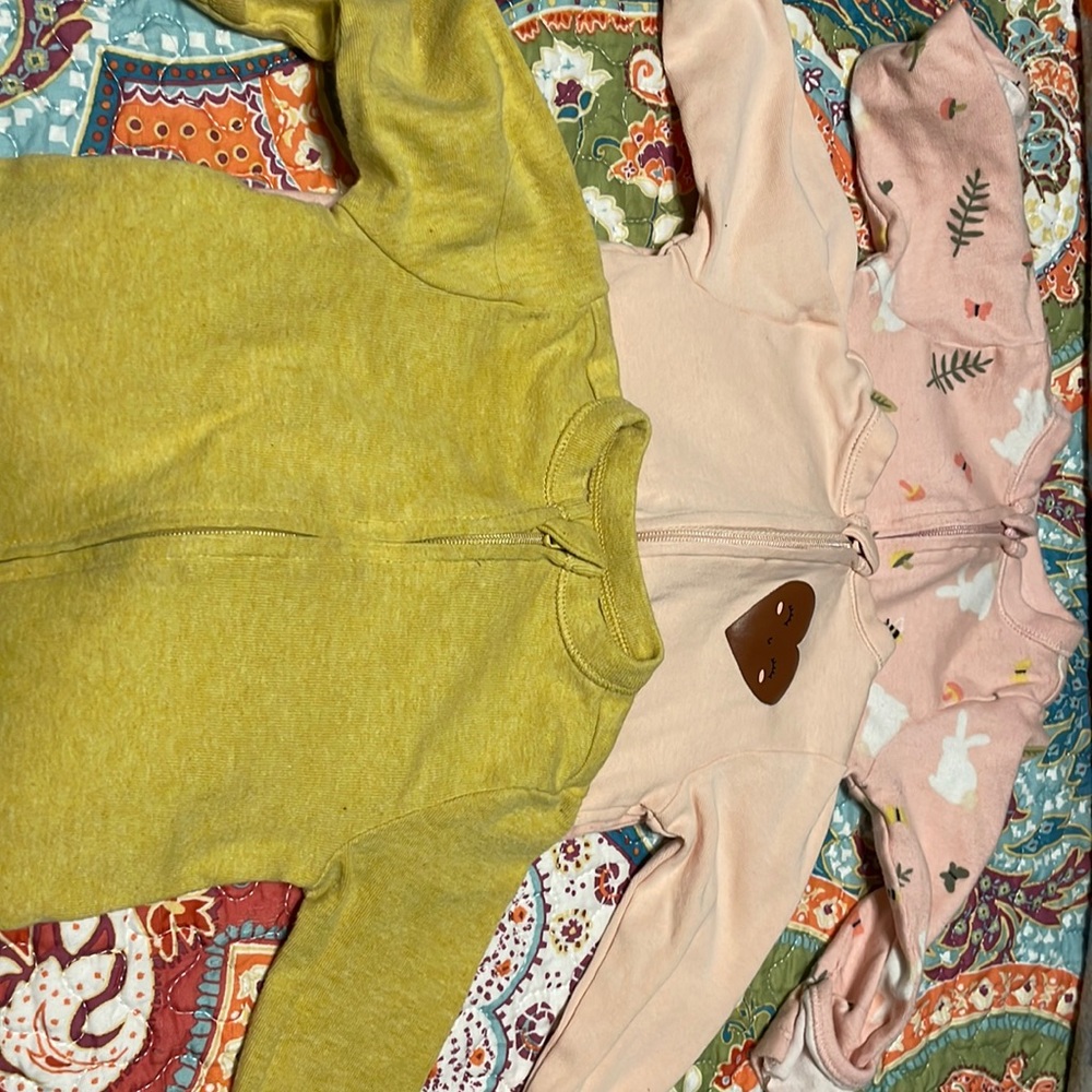 2-way zipper sleeper set